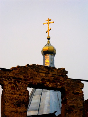 Ворсма. Свято-Троицкий острово-езерский монастырь