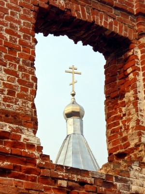 Ворсма. Свято-Троицкий острово-езерский монастырь